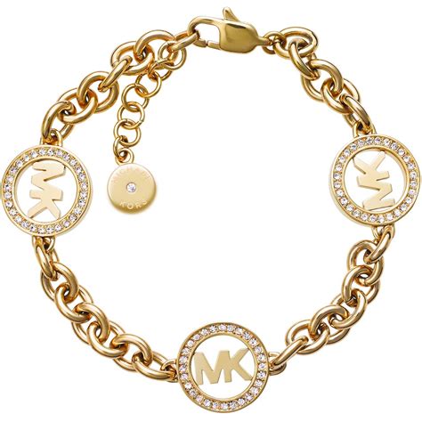 michael kors armband bicolor|Michael Kors charm bracelet.